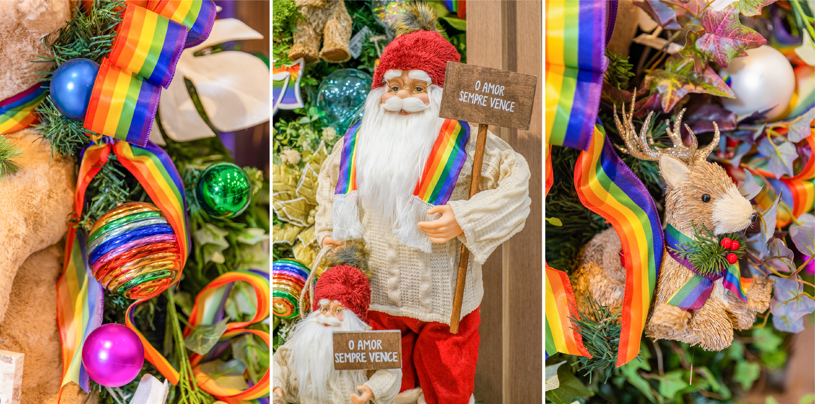 Showroom Natal FLORARTE 2022. Cenário Vila Diversidade. Showroom Natal FLORARTE 2022. Cenário Vila Diversidade.