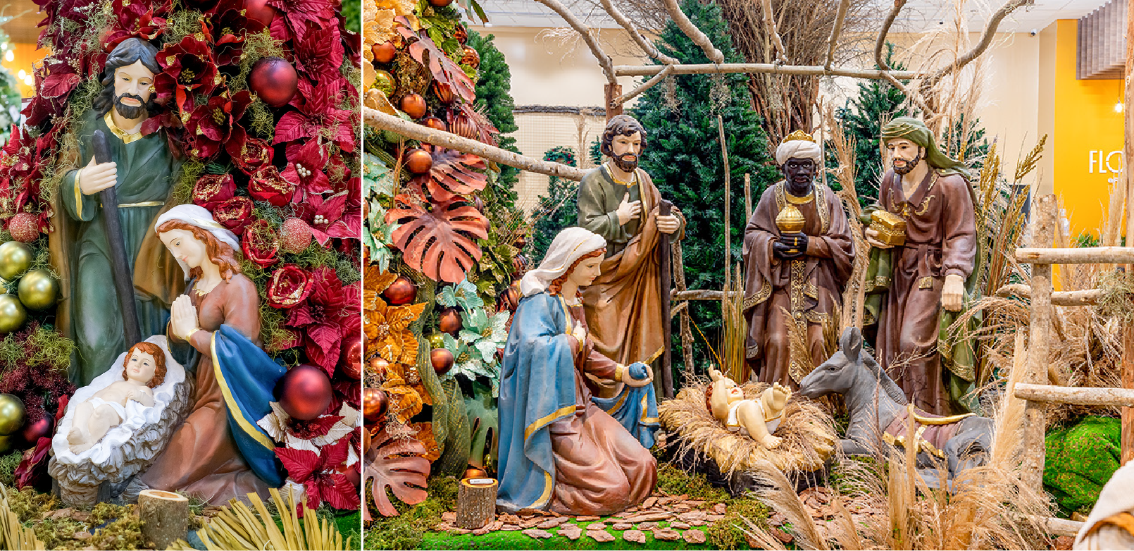 Showroom Natal FLORARTE 2022. Cenário Vila Sacra. Showroom Natal FLORARTE 2022. Cenário Vila Sacra.